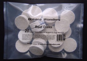 20 Reef Disks - Oceans Wonders (30mm)
