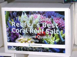 Reefers Best Coral Reef Salt Premium Quality 20kg